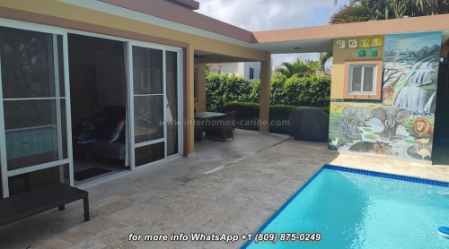 thumbnail for SOSUA: A COZY AND SECURE RETREAT - 2-BEDROOM VILLA WITH PRIVATE POOL
