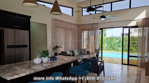 thumbnail for SOSUA: 2-BEDROOM VILLA WITH HIGH CEILING LIVING ROOM FOR COOLING AND LOTS OF LIGHT