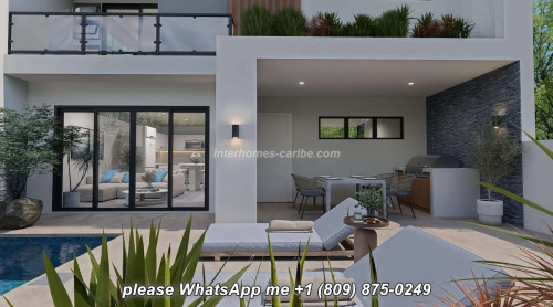 photos for CASA LINDA: PRE-SALE-TOWNHOUSES WITH A PERFECTLY DESIGNED LIVING AREA, PRIVATE POOL AND PARKING