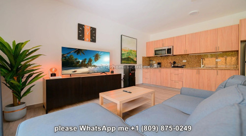 photos for SOSUA: MOVE-IN READY 1-BEDROOM APARTMENT, MODERN AND STYLISHLY FURNISHED